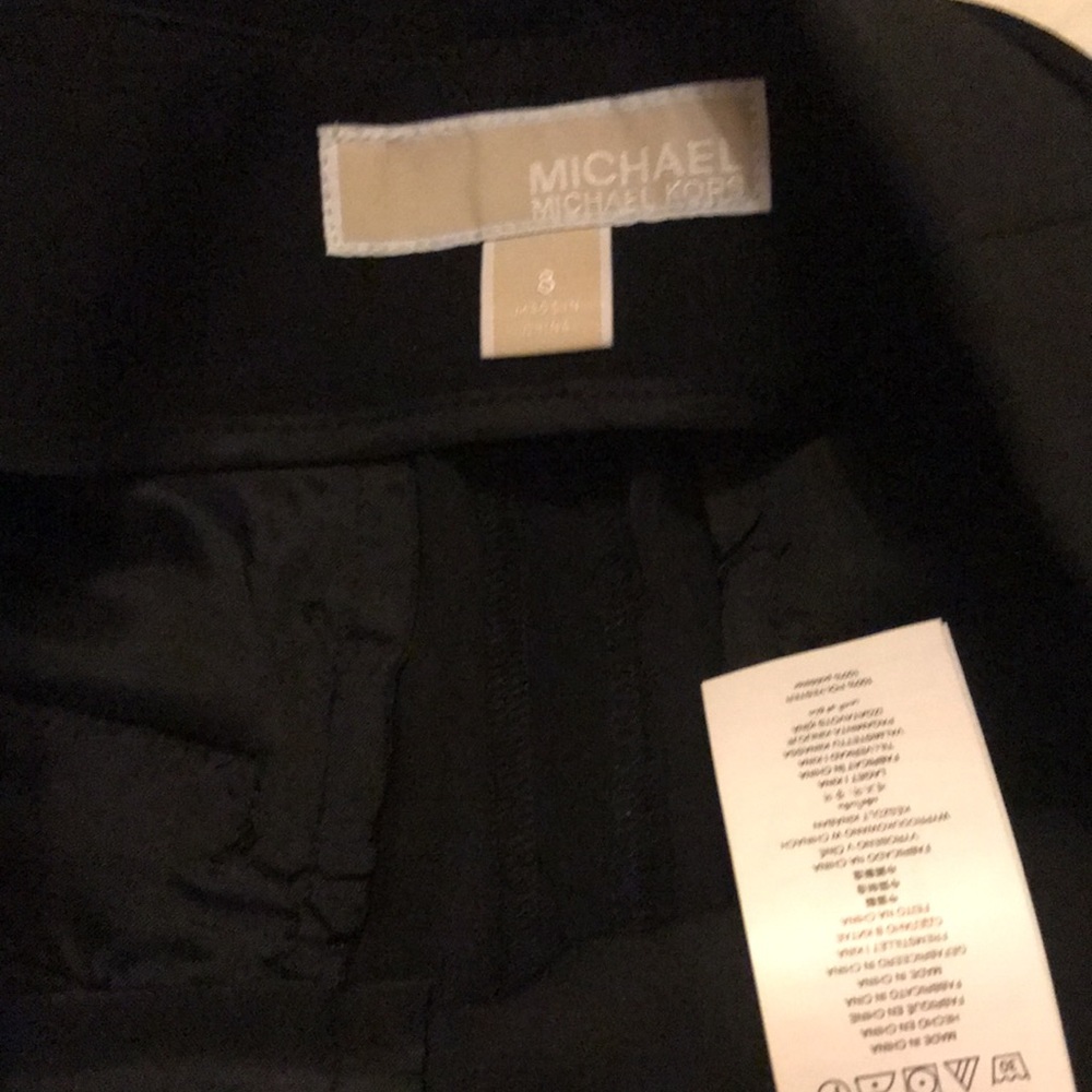 New MICHAEL KORS CADY BELTED HIGH RISE TROUSERS size 8⭐️ - Picture 12 of 14
